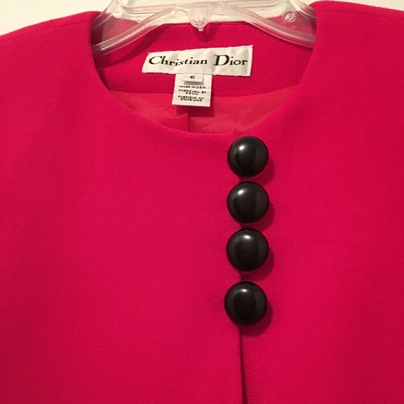 COPY - Christian Dior vintage wool skirt suit - Picture 2 of 8